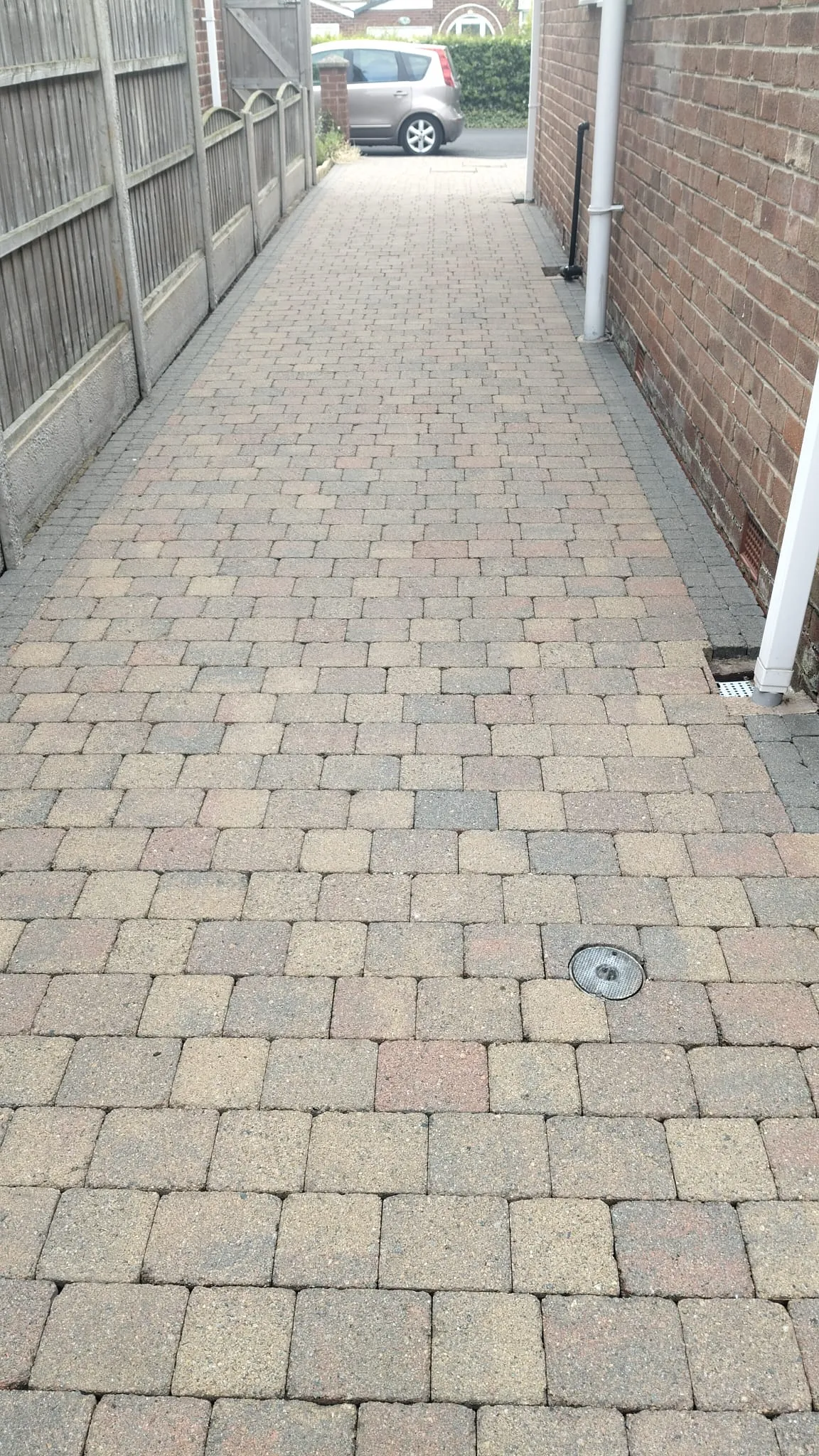 Driveway Cleaning after